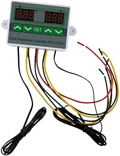 Digitales Präzisions-Thermostat mit zwei Relaisausgängen für zuverlässige Temperaturregelung …