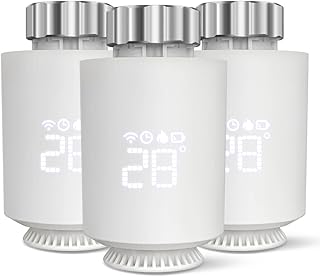 Thermostatventil, Heizkörper, Thermostatkopf, intelligent, programmierbar, Sprachsteuerung, komp…