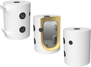 30L Wärmepumpen-Pufferspeicher, wandhängend, mit Isolierung und Zubehörteilen, inkl. Versand