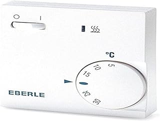 EBERLE 1482049 111110451100 Eberle RTR – E 6202 Raumtemperaturregler mit Netzschalter Ein / Aus u…