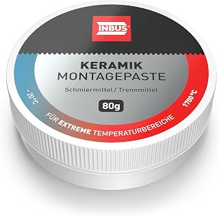 INBUS® Keramik Montagepaste, 80g (F-75817) | Nr. 10 der Schraubchemie® — Schützt Bremsen und…