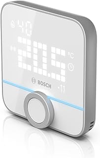 Bosch Smart Home Raumthermostat II für kabelgebundener Heizsysteme, 230 V, kompatibel mit Google…