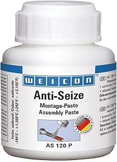 WEICON Anti-Seize Montagepaste 120 g hitzebeständiger Schutz gegen Korrosion, Festfressen und Ve…
