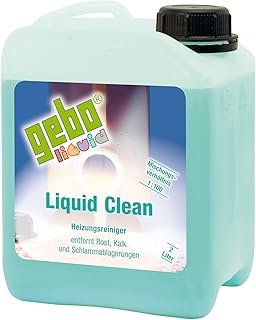 Gebo 75052 Liquid Clean 2l Heizungsreiniger Reinigungsmittel Reiniger Reinigung für Heizungsanla…