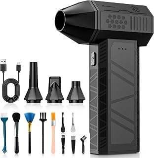 Electric Air Duster,130000RPM Elektrische Staubgebläse Druckluftspray | 3-Gang Mini-Elektrische …