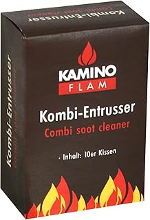 KaminoFlam Rußentferner zur Reinigung von Ölofen & Kohleofen – Kombi Entrußer für den Ofen – …
