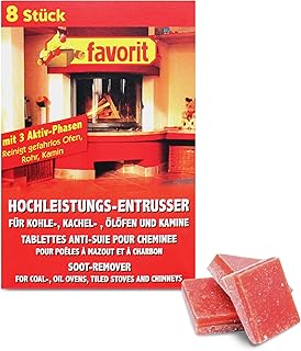 Favorit Hochleistungsentrußer; befreit Kamin, Kachelofen, Ölofen von Ruß und Rückständen; 8 …