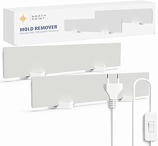 Northpoint Infrarot Anti-Schimmel-Heizung elektrischer Schimmelentferner 2er-Set – Beseitigt Schi…