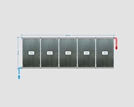 OKU Solarabsorber Pool-Solarheizung Set 10