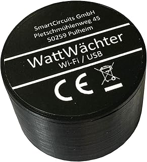 WattWächter Wi-Fi/USB, IR Lesekopf für Stromzähler/SmartMeter/EHZ, Tasmota vorinstalliert, WLA…