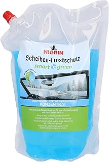 NIGRIN Smart ’n green Scheibenfrostschutz Konzentrat | 2 Liter | Reinigungszusatz für Autoscheib…