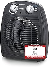 Emerio FH-106737.2, Note 1.5, kleiner kompakter portabler Heizlüfter für 25 m², 2 Heizleistung…