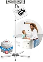 reer EasyHeat Flex Wickeltisch-Wärmestrahler Baby, 500 W, Standgerät, Weiß