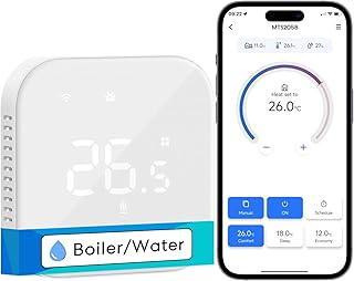 Meross Smart Thermostat Boiler Fußbodenheizung WLAN Heizungsthermostat Raumthermostat Heizen & K…