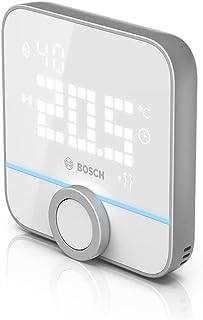 Bosch Smart Home Raumthermostat II für kabelgebundener Heizsysteme, 230 V, kompatibel mit Google…