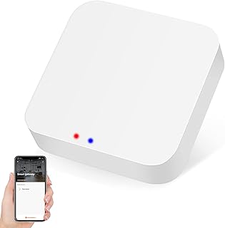 ZigBee 3.0 Hub WLAN und Bluetooth Dual Mode Gateway, Tuya Smart Home Bridge Drahtlose Fernbedienu…