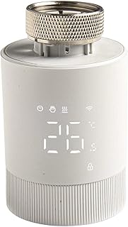 Smart Home WiFi TRV Thermostat-Heizkörperventil für Tuya für Smart Life App, Fernbedienung Tem…