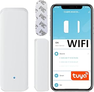 Sone Smart One Türsensor Alarm, Fenstersensor Drahtloser. Alarm in Echtzeit. WLAN WiFi Smart Lif…