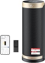 Dreo 2000W Smart Heizlüfter fürs Schlafzimmer, 16 Zoll Tragbarer Heizstrahler mit 70° Oszillat…
