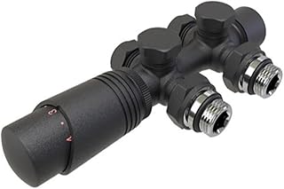 Heizkostenverteiler-Set mit einstellbaren Temperatureinstellungen (schwarz)