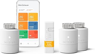 tado° BASIC smartes Heizkörperthermostat – Wifi Starter Kit V3+, inkl. 3 x Thermostat für He…