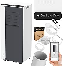 Climative Mobile Klimaanlage 9000 BTU WiFi Tuya Smart Klimaanlage Mobil mit Abluftschlauch Mini 2…