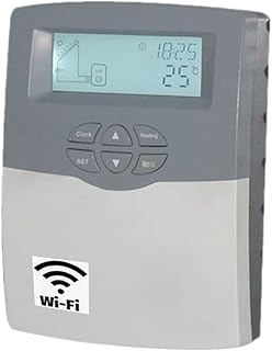 alfa-pool Solarsteuerung, Temperaturdifferenzregler SR208C WLAN WiFi