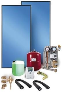 Solaranlage Flachkollektor Paket Solar SX 2.0 4,04 m² Solarthermie Solar Warmwasser