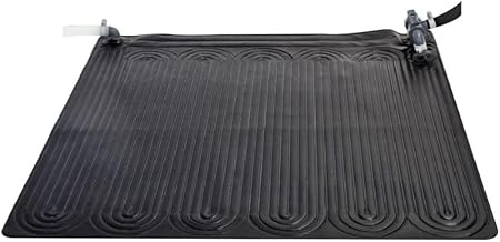Intex 28685 – Solarpanel für Pools, inklusive Adapter, PVC, schwarz, 120 x 120 cm