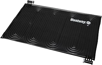 Bestway Flowclear Solar-Poolheizung für Filtersysteme, Clean Sun Powered Pool Pad, Schwarz, 110 …