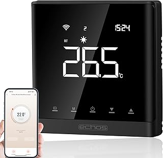 Wandthermostat Heizung Smart Fußbodenheizung WLAN Raumthermostat digital Über Smartphone Tuya S…