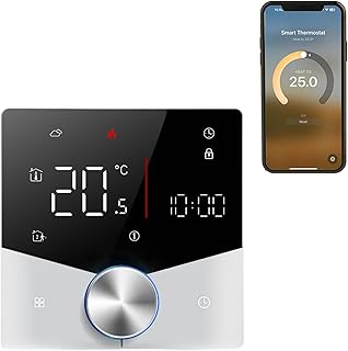 YIWEOG Kabelloser Matter-tat für die Heizung von Wasser-/Gaskesseln im Haus mit App- und Spracha…