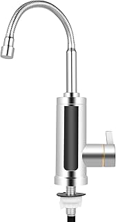 Elektrische Küchenarmatur mit 3KW-Durchlauferhitzer – 360° Drehbare Beheizbare Wasserhahn fü…