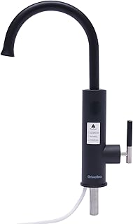 Elektrische Heizung, Edelstahl Elektrisch, Warmwasserhahn 360º Drehung, 220V, 3200W, IPX4, Kalt …