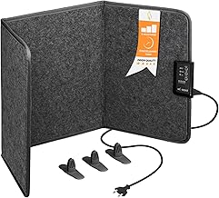 Mi-Heat Infrarot Schreibtischheizung Heizpaneel 260W | Standheizung für Büro Schreibtisch Arbei…