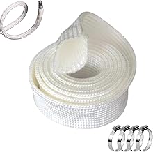 Abgasschlauch 25mm für Stromerzeuger 300CM für Notstromaggregat Abgasrohr Standheizung Schlauch…