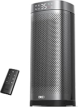 Dreo 16 Inch Electric Heater, Energy Efficient Space Heaters with Thermostat, 70° Oscillating Re…