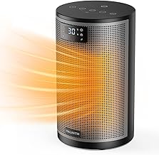 PALINTH Heizlüfter Energiesparend, 1500W Elektroheizung PTC-Keramik Heizung, 4 Modi Tragbare Hei…